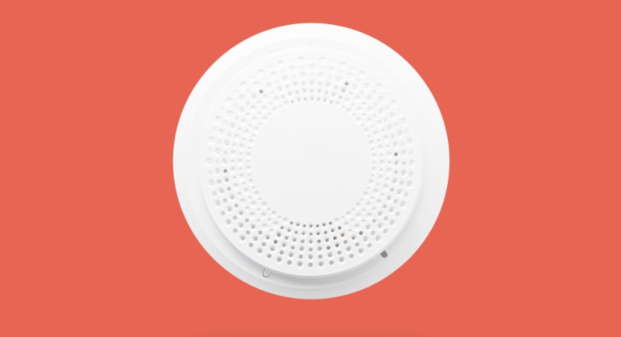 Smoke detector in Albany.